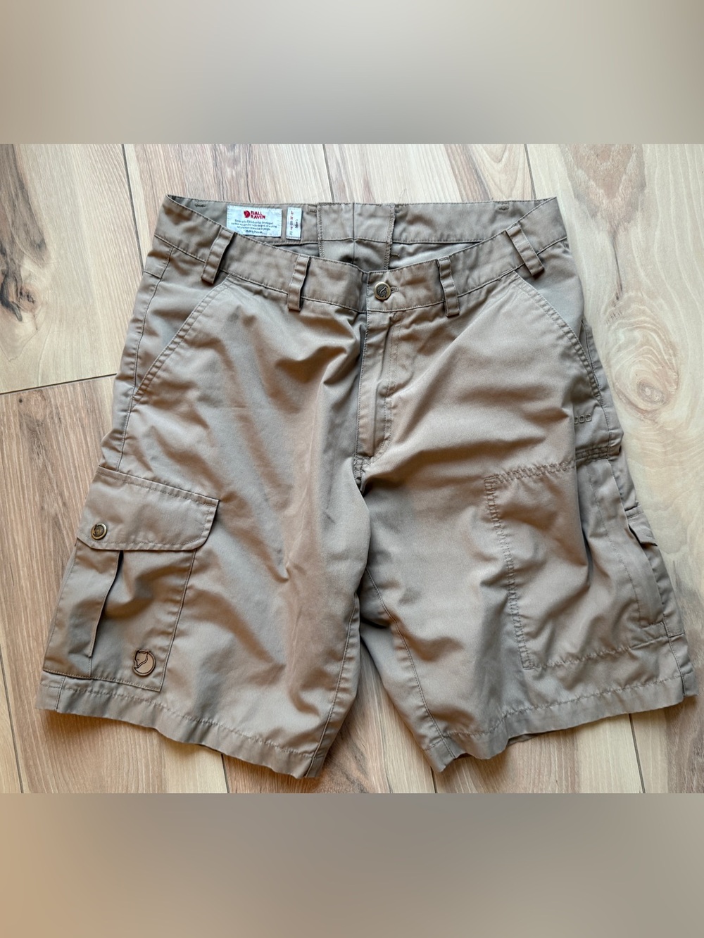 Fjallraven Men's Tan Cargo Shorts